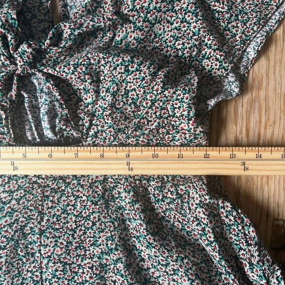 Urban Outfitters Kimchi Blue Jodi Flutter Sleeve Romper Festival Fairy Boho - Picture 12 of 15